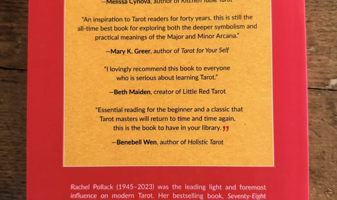 seventy eight degrees of wisdom back of book